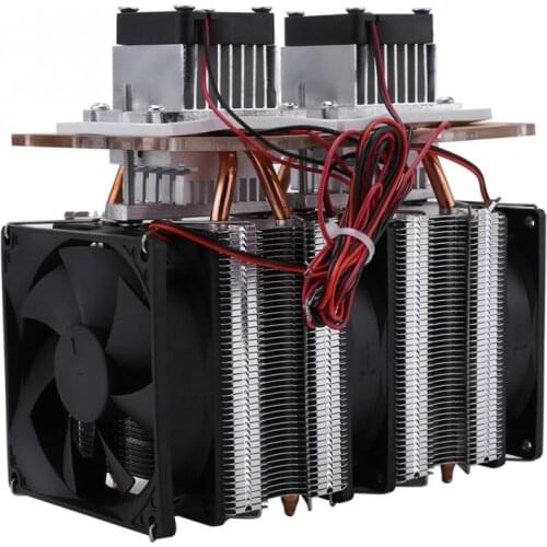 144W 30L Dual Core Semiconductor Refrigeration Peltier 12V 15A Air Cooling Dehumidification Equipment For Home Office