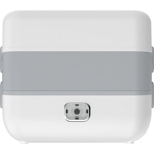 Stainless Steel Electric Lunch Box Thermal Heating Food Storage Container Portable Office Heating Insulation Microwave Bento Box