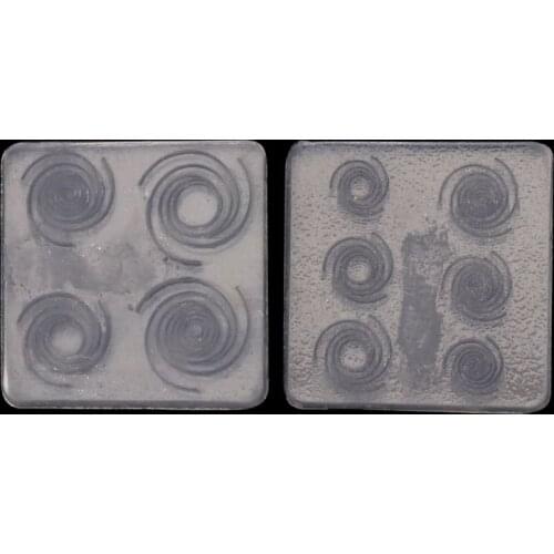 Sky Spiral Jewelry Mold UV Epoxy Resin Silicone Molds Starry Sky Jewelry Making