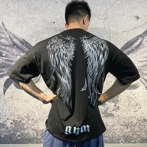 Men Streetwear Tees Fashion Cotton T Shirts 2021 Summer Mens Hip Hop T-shirts Male Oversized Tops