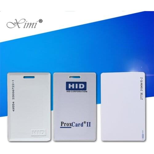 26/37bit 125khz HID card Prox Clamshell 1326 Card RFID Rewritable Proximity Thick Writable Rewrite Access control rfid Card