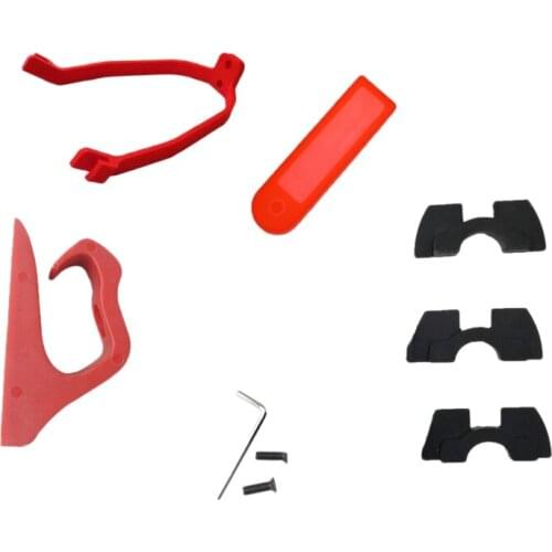 For Xiaomi Scooter M365/M187/Pro Accessories Combination Set Special Hook Shock Absorber Damping Damping Meter Silicone Sleeve