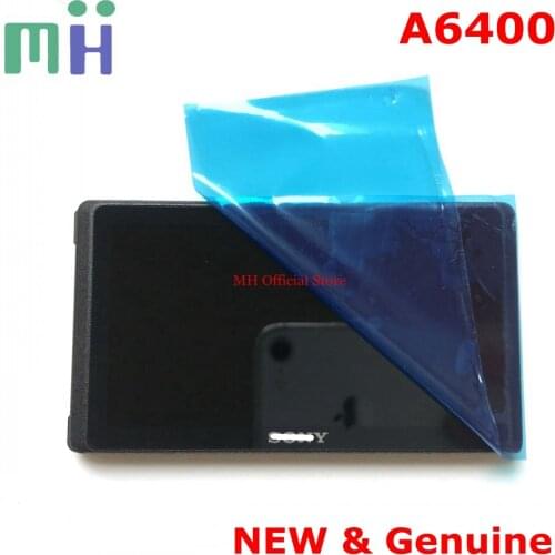 NEW For Sony A6400 ILCE-6400 ILCE6400 Alpha ILCE 6400 LCD Screen Display with Protector Window Glass + Frame Cover Camera Part