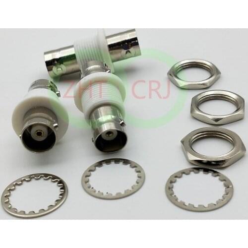 20pcs BNC female to female coupler socket connector panel installation adapter New