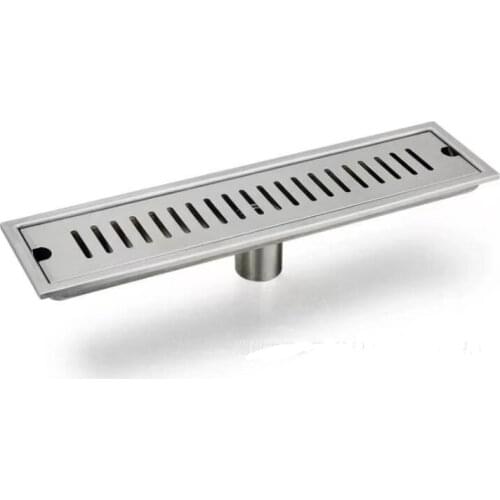 Anti-odor Drains Recgangle Linear Waste Drainer Bathroom Floor Drain Cover Stopper Bathroom Shower Drain Hair Catcher