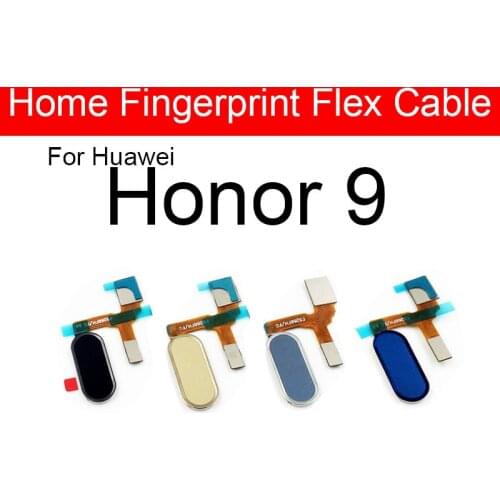 Home Button Flex Cable For Huawei Honor Glory 9 STF-AL00 STF-AL10 STF-L09 Menu Return Fingerprint Touch Sensor Flex Ribbon