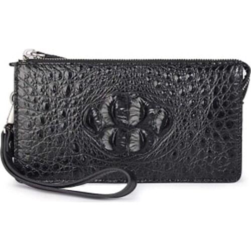 Yuanhui Thailand crocodile men clutch bag male wallet fashion high-grade Hand carry business men wallet