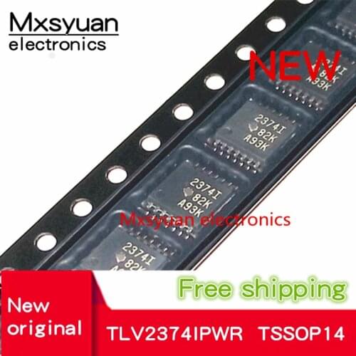 10PCS~50PCS/LOT TLV2374IPWR TLV2374IPW TLV2374IPWRG4 TLV2374 2374I TSSOP14 New original