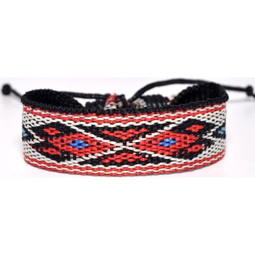 2019 Brazil Boho Hand Weave Braided Bracelets for Women Bohemian Vintage Cotton Rope Cheap Ethnic Charm Bracelets Jewelry