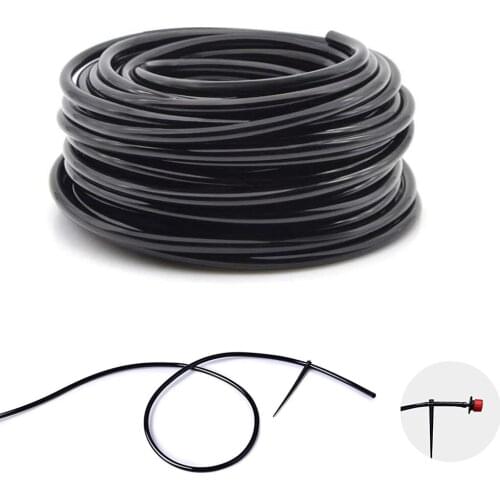 8/12mm Hose PVC Watering Hose Micro Drip Irrigation Tube Home Garden Greenhouse Irrigating Tube System Plants Irrigating Pipe