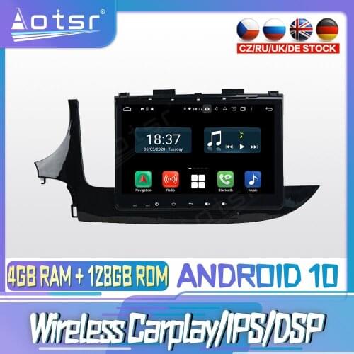 Android 10 PX6 128G For OPEL MOKKA 2016 2017 2018 DVD GPS Navigation Auto Radio Stereo Video Multimedia Player HeadUnit 2din