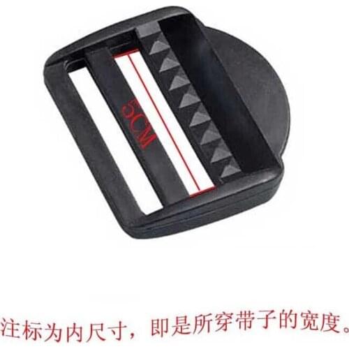 Free shipping 20PCS 50mm Plastic Buckles for ParaCord Bracelet webbing Release Buckles for packbags bag accessories