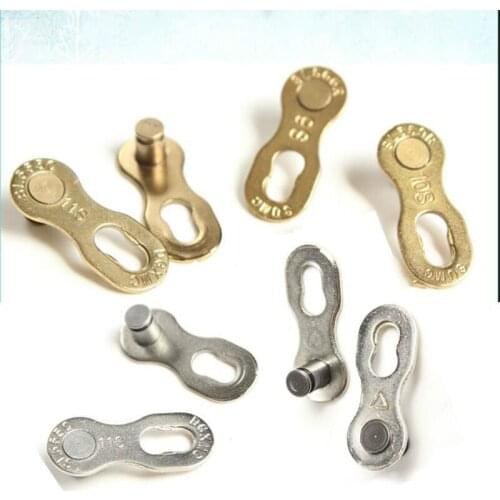 6/7/8/9/10/11 Speed Bicycle Chian link Bike Chain Connector MTB Road Bike Quick Master Link Joint Chain bike parts 2pcs/set