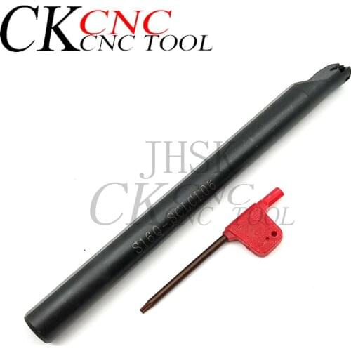 1PC S16Q-SCLCL06 CNC Internal Turning Tool Holder Lathe Cutter Internal Turning Holder Cutting Boring Bar For CCMT06