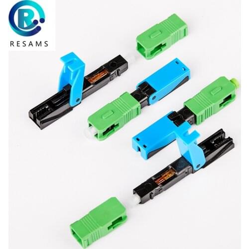 FTTH CIXI LX-07 Cold Joint Easy To Use Fiber Covered Wire SC APC Quick Connector Optic Fast Free Shipping Optical 50mm Length SC