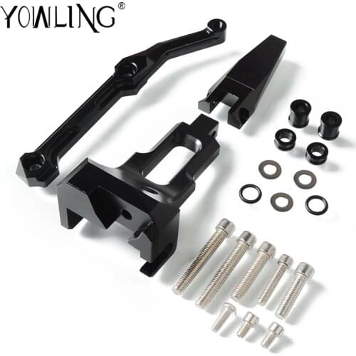 Motorcycle Accessories MT09 Steering Damper Mounting Bracket Stabilizer for Yamaha MT-09 Tracer / 900 Tracer 2016 2017 2018 2019