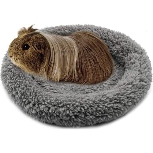 Hamster Bed Round Velvet Warm Sleep Mat Pad Guinea Pig Bed for Hamster/Hedgehog/Squirrel/Rats and Other Small Animals