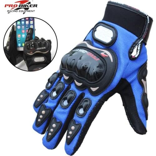 Motorcycle Motocicleta Motocross gloves full finger gloves men women motorcycle gloves touch screen PRO