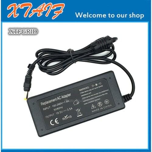 NEW 18.5V 3.5A 65W AC Power Adapter Charger for HP Pavilion dv1000 dv5000 tx1000 tx2000 tx2500 tx2 ze2000 ze4900 zt3000