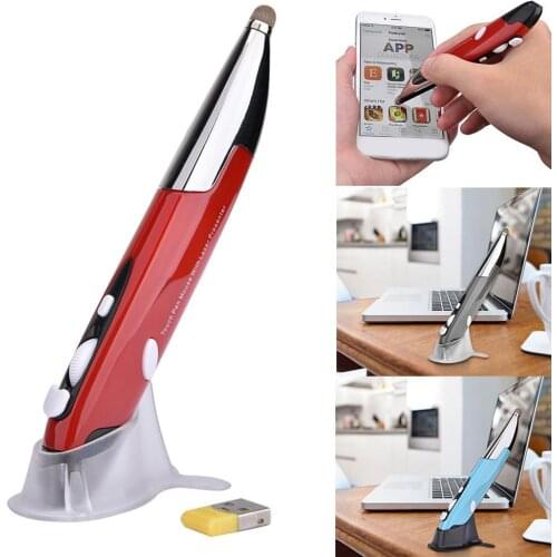 New Arrival PR-06 Universal 4 Keys 1600DPI 2.4GHz Wireless Stylus Pen Mouse for PC Smart TV