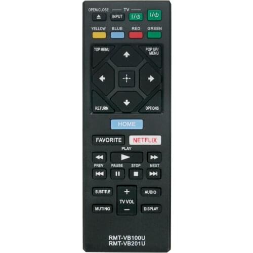 New RMT-VB100U RMT-VB201U Replaced Remote Control fit for SONY Player BDP-BX150 BDP-BX350 BDP-BX550 BDP-BX650