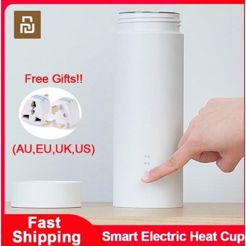 Original Youpin Electric Kettles 400ml Thermal Cup Heater Coffee Travel Boil Water Keep Warm Smart Safe Water Kettle Kitchen