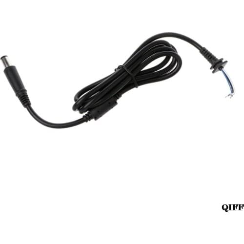 Drop Ship&Wholesale 7.4x5.0mm DC Tip Plug Round Connector Laptop Power Cable For HP / Dell Notebook APR28