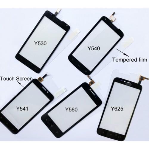 Touch Glass For Huawei Ascend Y530 Y540 Y541 Y560 Y625 Touch Screen Digitizer Pane Panel Replacement Free Tempered glass Film