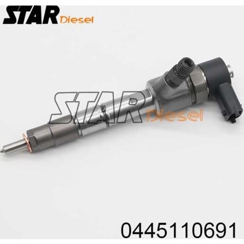 Star Diesel 0 445 110 691 Diesel Motor Injector 0445110691 Car Fuel Injector 0445 110 691