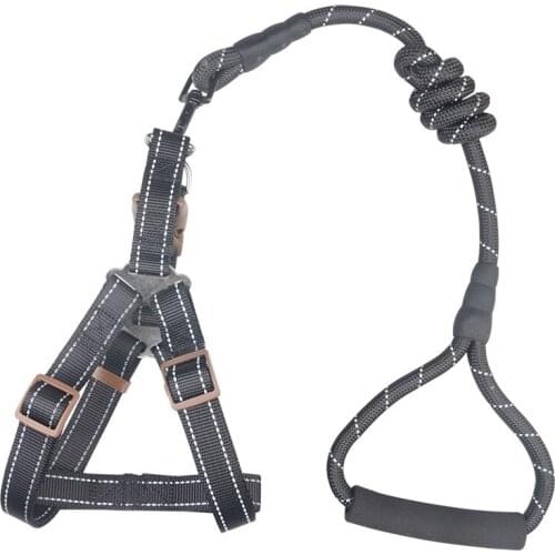 5PCS / LOT Nylon Reflective Silk Chest Strap Pet Traction Rope Dog Chest Strap Pet Supplies