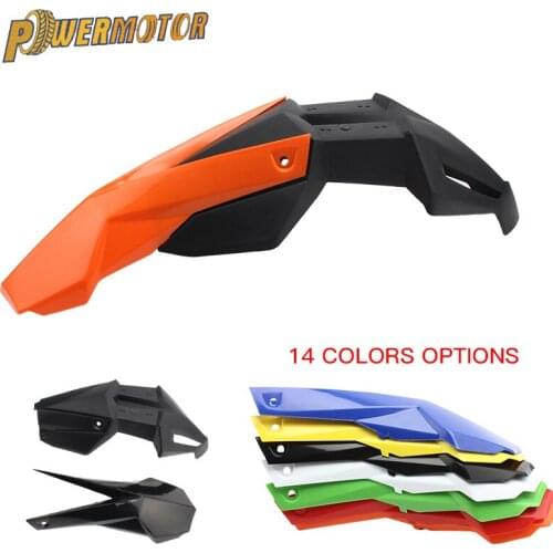 Motorcycle Universal Front Mudguard Front Fender For KLX YZF DRZ CR CRF DT RMX Off Road Dirt Pit Bike MX Motocross