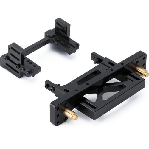 High Quality Metal Servo Stand Body Mount for 1/10 RC Crawler Car Axial SCX10 90046 LC80 Land Cruiser Upgrade Parts