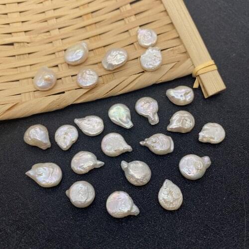 1 Piece/pack Natural Freshwater Pearl Beads Drop-shaped Perforated Loose Beads Jewelry Making Bracelet Necklace Accessories DIY
