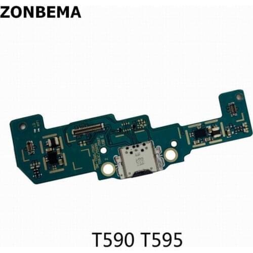10PCS USB Port Charging Board For Samsung Galaxy Tab A A2 10.5 T590 T595 T597 T595N T595C USB Charging Dock Port Flex cable