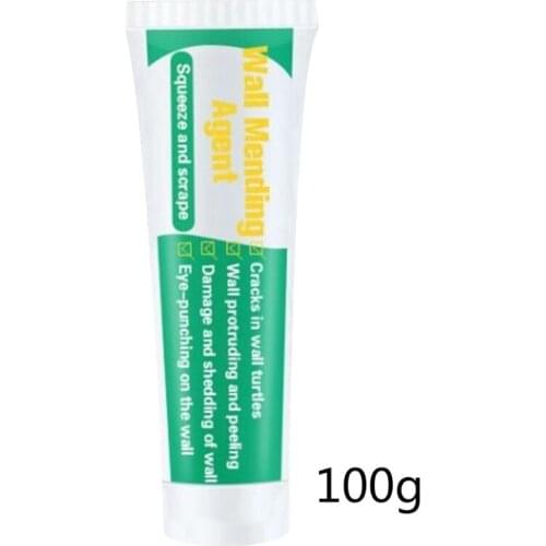 100ml Wall Mending Agent Wall Repair Cream Latex Paint Repair Paste With Scraper