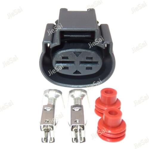 2 Pin Automotive Electric Wire Harness Large Current Socket 6.3 Series 1897214-1 Auto Waterproof Connector