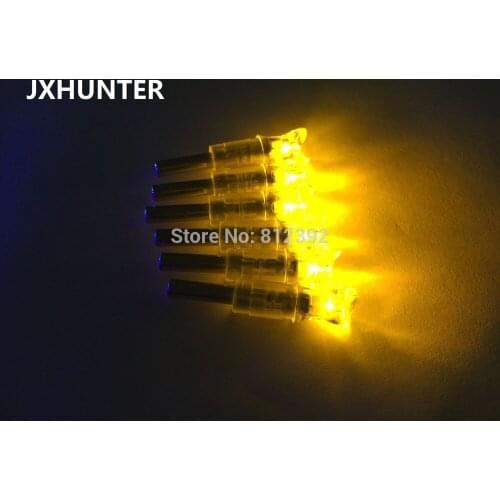 6PK Archery hunting lighted arrow nocks half moon nocks for crossbow OD 7.6mm