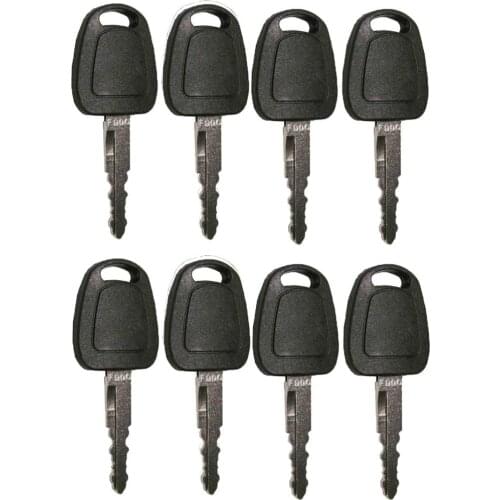 8X Ignition Keys F900 for Terex Bobcat Doosan Daewoo Heavy Equipment K1009605B