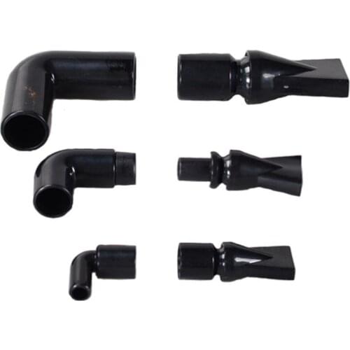 Aquarium Fish Tank Water Pump Filter Water Outlet Nozzle Return Pipe Fitting Four Sizes Aquarium Accessories 360 Degrees Black