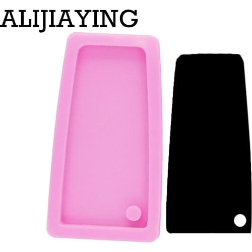 DY0073 DIY water glass keychain silicone tumbler mold key ring mold epoxy resin molds for jewelry