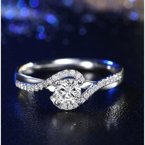 Eleple Vintage wedding Ring engagement wholesale Rings For Women Dropshipping cubic zirconia fashion jewelry supplier VSR088