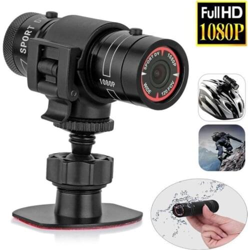 F9 Mini Bike Camera HD Motorcycle Sports Action Camera Video DV Camcorder Full HD 1080p Car Video Recorder Micra Cam