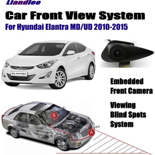 Car Front View Camera For Hyundai Elantra MD UD 2010-2020 2012 2013 2014 2015 2016 2017 2018 Not Rear View Backup Parking Camera