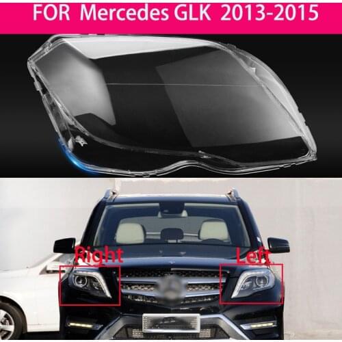 For Mercedes-Benz GLK GLK200 GLK260 GLK300 Headlight Lampshade Lamp Surface Headlight Repair Kit Lens Transparent Glass Housing