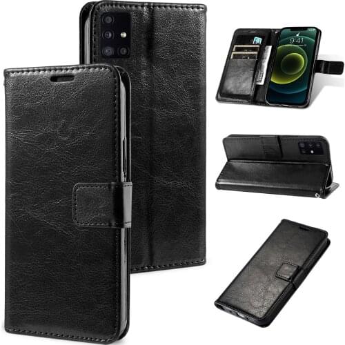 Flip Leathe Case For Samsung Galaxy A11 A21 A41 A51 A71 A81 A91 A10 A20 A30 A40 A50 A70 A10S A20S A30S A50S A70S A20E A70E Cover