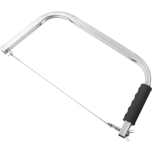 Multi Purpose Jewelers Saw Frame, Mini DIY Bow Hacksaw 12 Inch, 20 Inch, Hand Woodworking Metal Saw U Shaped for Jewelry