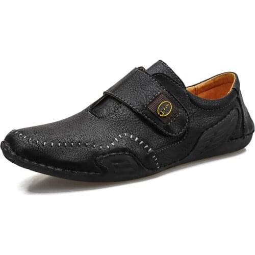 2021 Designer Mens Casual Shoes Men Outdoor Quality Leather Loafers Man Flats Shoes Moccasins For Men Shoes Big Size 38-48