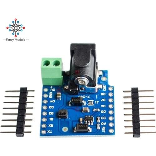 7 -24V DC Power Shield Board V1.1.0 Module for WEMOS D1 Mini DIY Kit Expansion Board