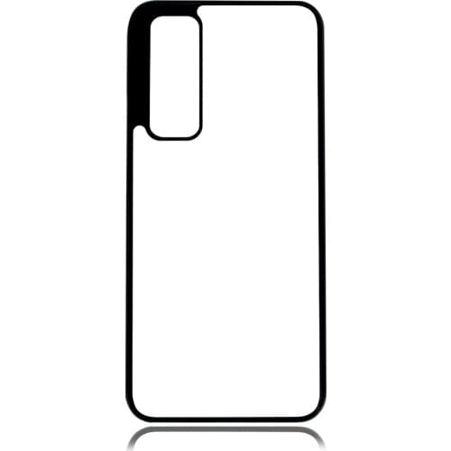 MANNIYA for Huawei Nova 5 nova 6 nova 7 Blank Sublimation rubber phone Case with Aluminum Inserts 10pcs/lot