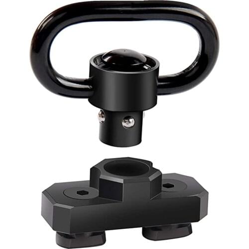 M-lok Sling Mount Standard QD Swivel Adapter Rail Quick Release Swivel Adapter Rail Mount Kit Tool For Hunting Gun Accessory